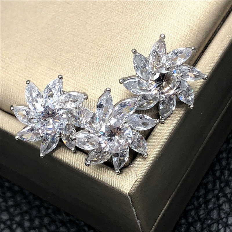 Khuy nút cúc hình lốc xoáy bằng đồng đính đá Zircon dùng trang trí váy áo các loại