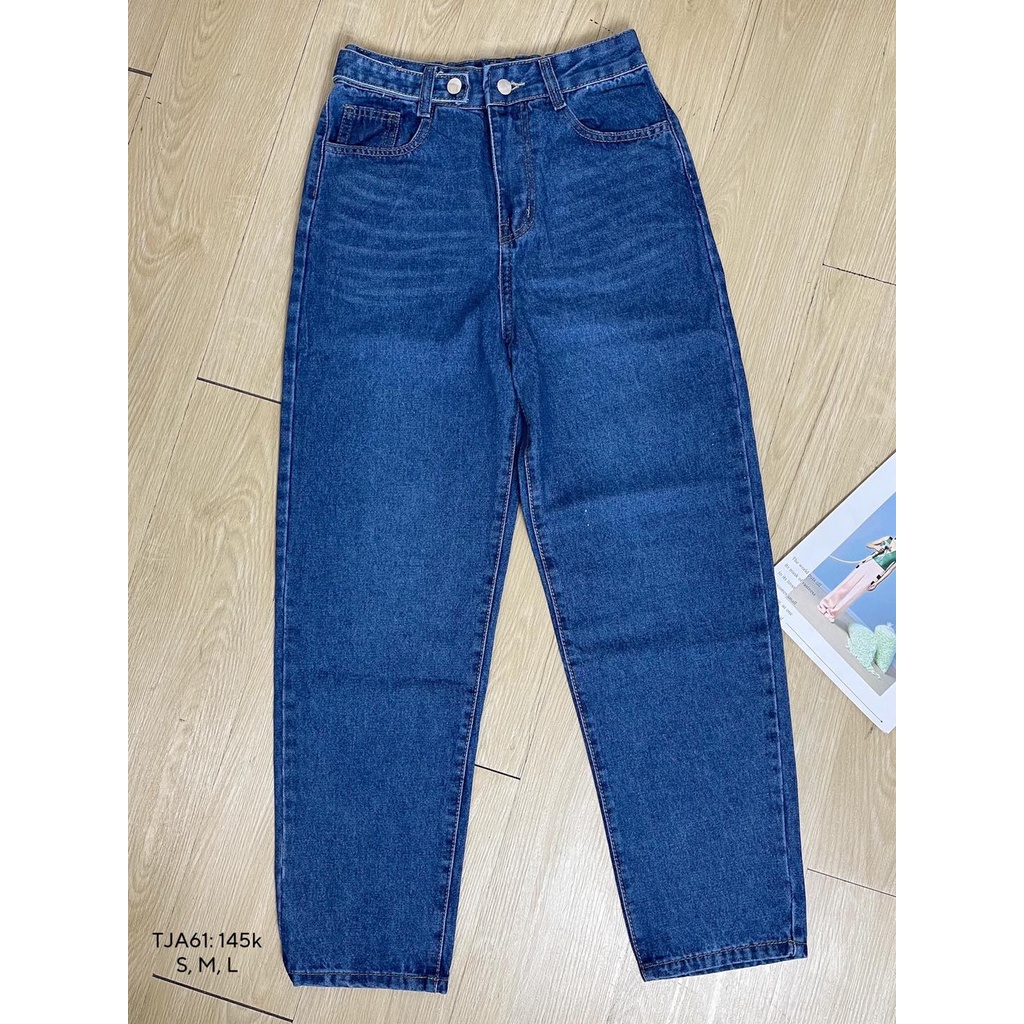 Quần jean baggy lưng chun (TJA61) #145k