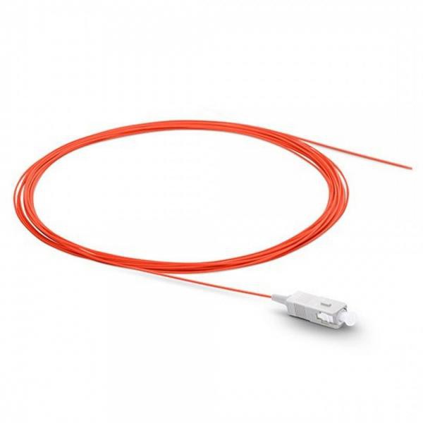 10 dây pigtail SC/UPC, Multimode OM2 dài 1.5M phi 0.9mm(Dây nối quang đa mốt OM2 SC/UPC)