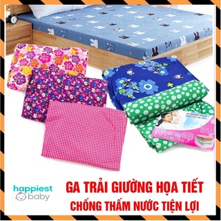Ga trải giường chống thấm nhiều họa tiết a lá kids