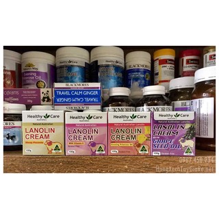 Kem Dưỡng Da Mặt - Body Chiết Xuất Nhau Thai Cừu - Heathy Care Lanolin Cream 100gr