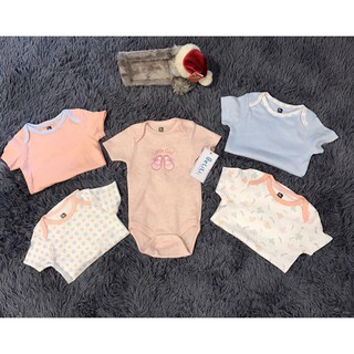 Set 5 bodysuit cộc cho bé