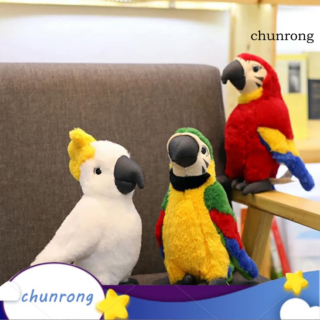 Đồ chơi vẹt nhồi bông cotton PP thích hợp để trang trí nhà cửa