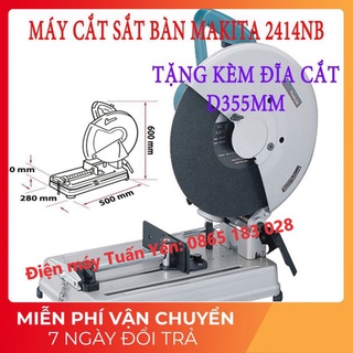 Máy cắt sắt bàn Makita-2414NB