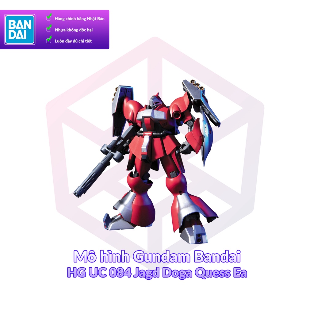 Mô hình Gundam Bandai HG UC 084 Jagd Doga Quess Ea 1/144 Gundam Char’s Counterattack [GDB] [BHG]