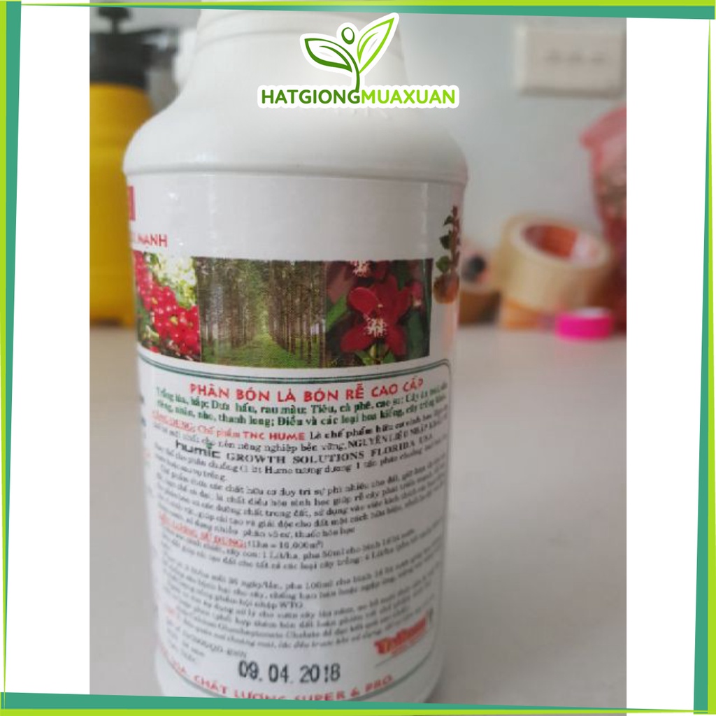 [SIEURE] Phân hữu cơ axit humic TNC HUMIC  chai 500ml hàng đẹp, phân phối chuyên nghiệp.