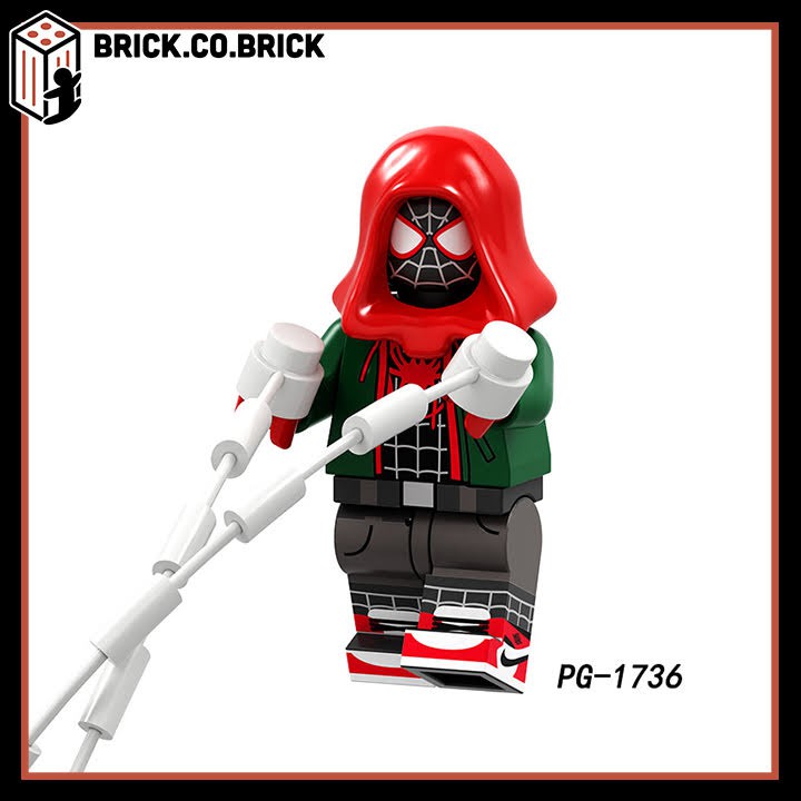 Đồ Chơi Siêu Anh Hùng Mô Hình Lắp Ráp Minifigure Space Knight Venom Punk Hulk Spider Man Shazam PG8198