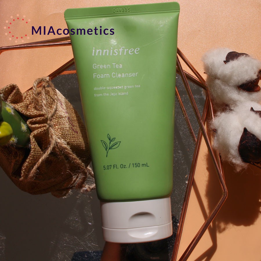 [CHÍNH HÃNG] Sữa rửa mặt ngăn ngừa mụn INNISFREE GREEN TEA FOAM | BigBuy360 - bigbuy360.vn
