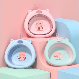 Thau gập gọn rửa mặt