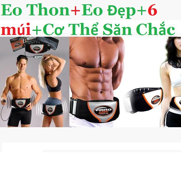 Đai massager giảm béo eo thon vibroshap