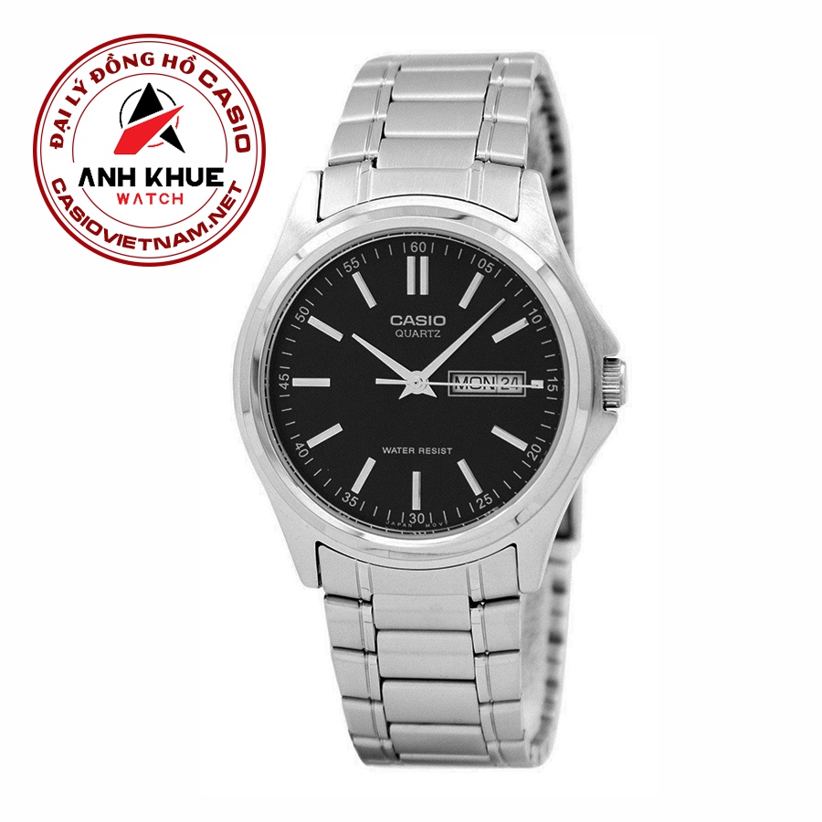 Đồng Hồ Casio Nam MTP-1239D-1ADF Dây thép không gỉ