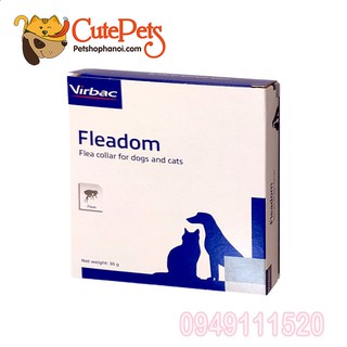 Vòng cổ chống rận Fleadom Virbac - CutePets