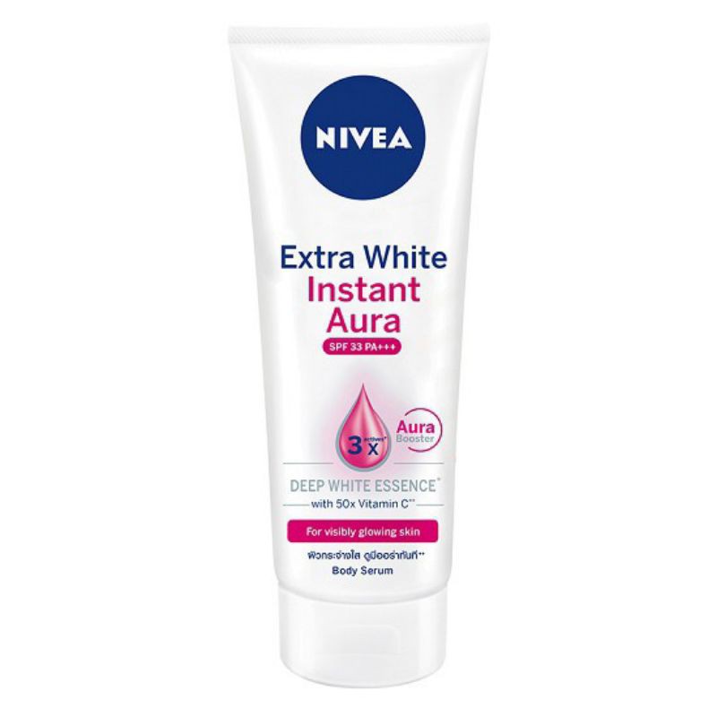 Tinh chất dưỡng thể dưỡng trắng Nivea giúp phục hồi &amp; chống nắng Nivea SPF50 (180ml)