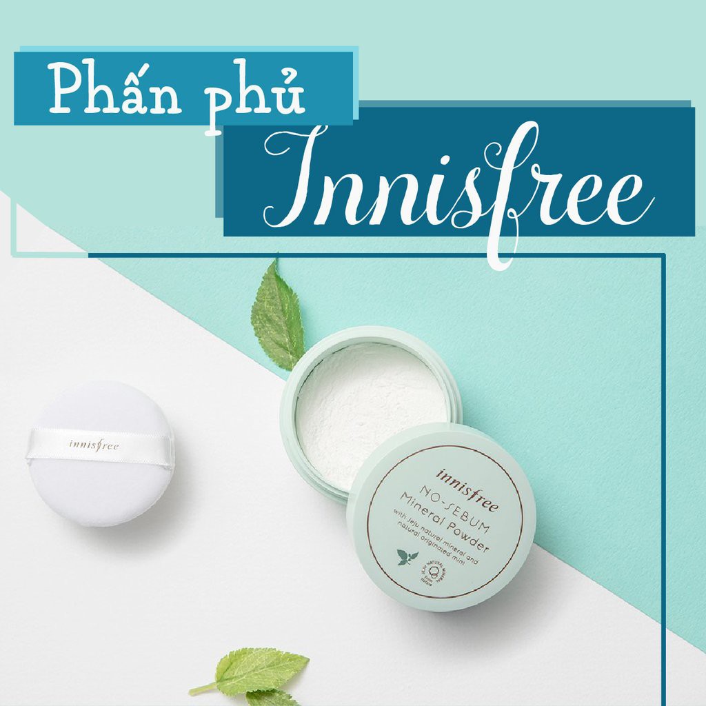 PHẤN PHỦ NÉN Innisfree No Sebum Mineral Pact 8,5g