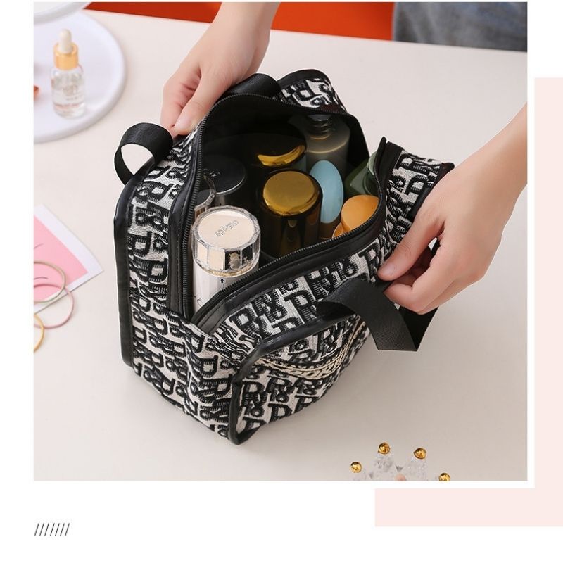 Túi xách nữ cầm tay tote thổ cẩm dio form to có khóa kéo siêu đẹp thời trang XIAOMIMI T3.011