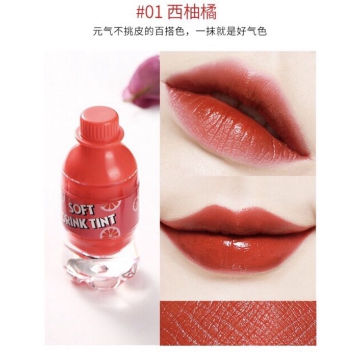 Set son tint lì chai coca cola siêu xinh nội địa trung