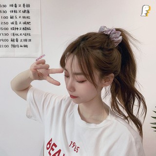 [Hàng có sẵn] Scrunchies thun cột vải dù Hologram