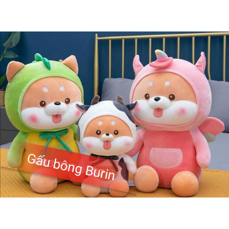 GẤU BÔNG CHÓ SHIBA LÈ LƯỠI COSPLAY XINH YÊU | BigBuy360 - bigbuy360.vn