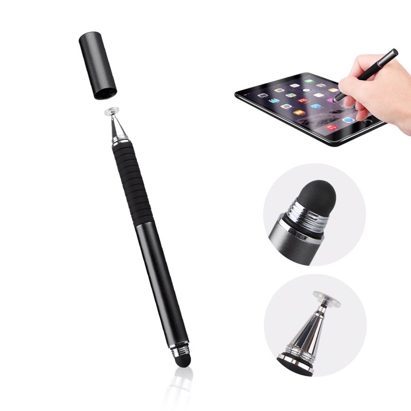 Bút Cảm Ứng Điện Dung Đa Năng TOUCH PEN, 2 Trong 1, Màn Hình Cảm Ứng, Bút Vẽ, Dùng Cho iPhone, iPad, Android