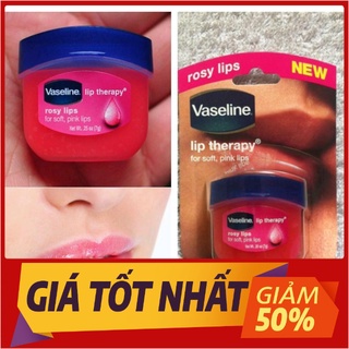Son dưỡng môi làm hồng môi trong 2 tháng Vaseline Rosy lips [Cam kết  - chính hãng Mỹ]
