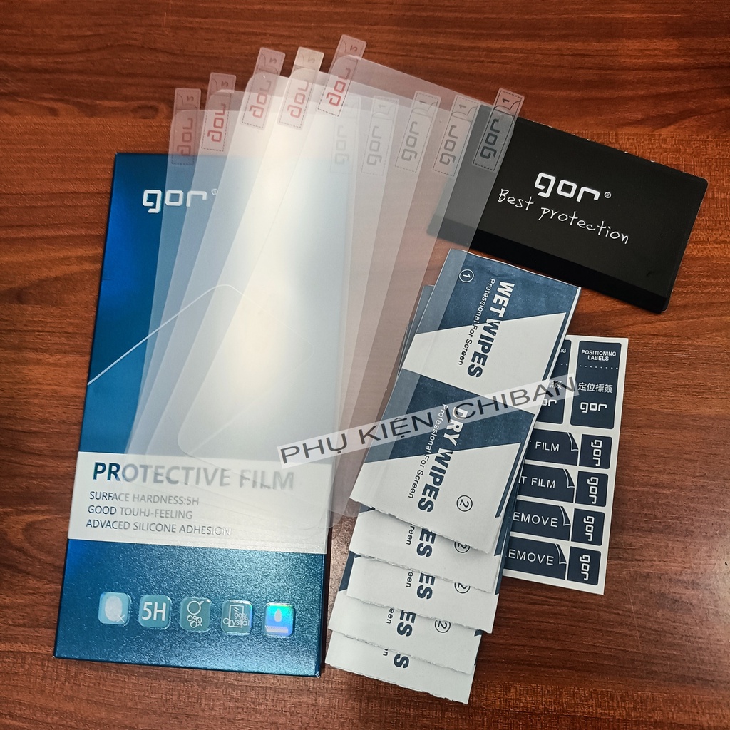 Miếng dán màn hình Gor Samsung S21/ S21 Plus Cảm ứng nhạy, Chống trầy xước, 5H Hạn chế vân tay - Hãng Gor