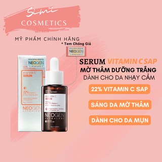 Serum vitamin c 22% neogen tinh chất neogen dermalogy real vita c serum