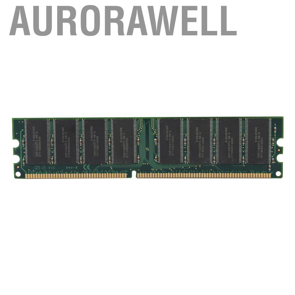 Bộ Thẻ Nhớ Bên Ngoài Aurorawell Ddr Memory - 1g 333mhz Cho Desktop Pc-2700