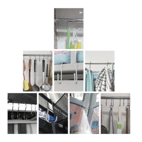 Khoen / Móc chữ S inox đa năng bên sỉ không gỉ ( nhiều size )