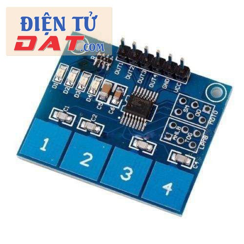 Mạch cảm biến điện dung 4 phím - TTP224