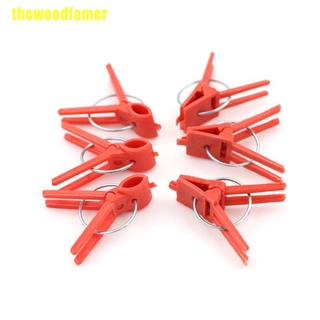 Set 100 Kẹp Cố Định Cây Trồng Bằng Nhựa Tiện Dụng