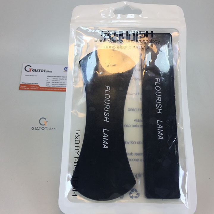 Miếng dán Flourish Lama bộ 2 miếng dán mọi bề mặt bằng cao su siêu dính Fixate Gel Pads có thể làm giá đỡ điện thoại