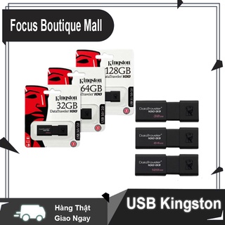 Ổ đĩa flash USB Kingston DT100G3 3.0 32GB / 64GB / 128G / tốc độ lên đến 100MB / s