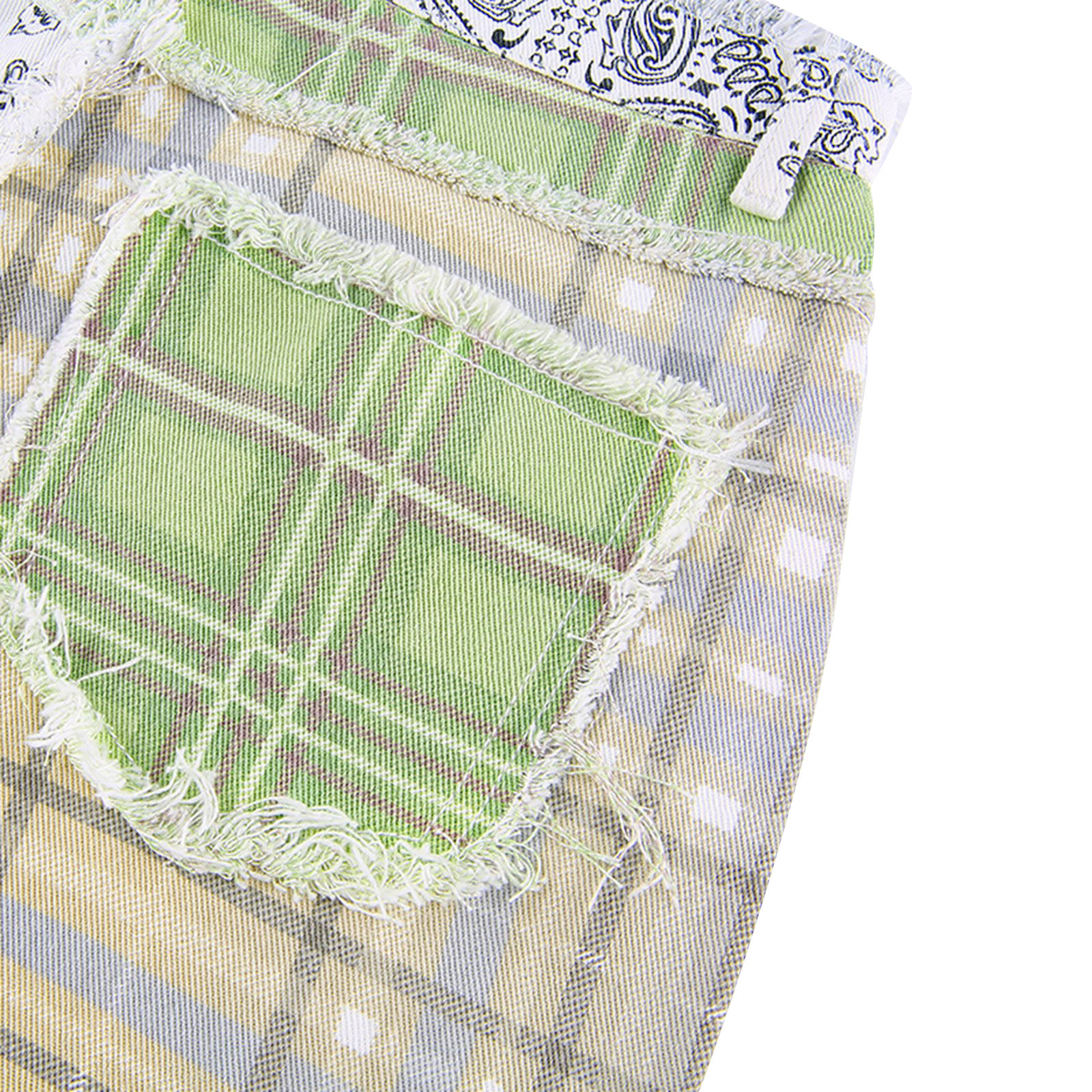 Quần dài họa tiết kẻ sọc độc đáo cá tính thời trang cho nữ | BigBuy360 - bigbuy360.vn