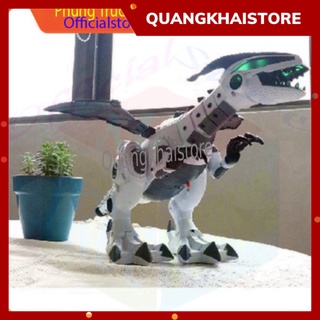 Khủng long robot phun khói - lửa điện sử dụng pin , đồ chơi cho bé , đồ chơi cho bé
