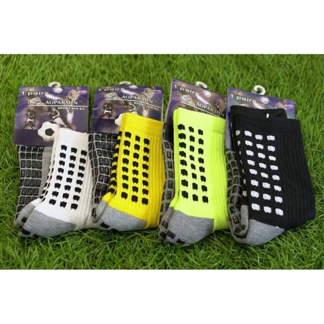 Combo 2 đôi tất chống trơn lửng ( Cao cấp ) Tất bóng đá chống trơn