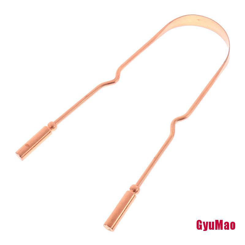 Dụng Cụ Vệ Sinh Lưỡi Bằng Đồng Nguyên Chất rx1GUMO