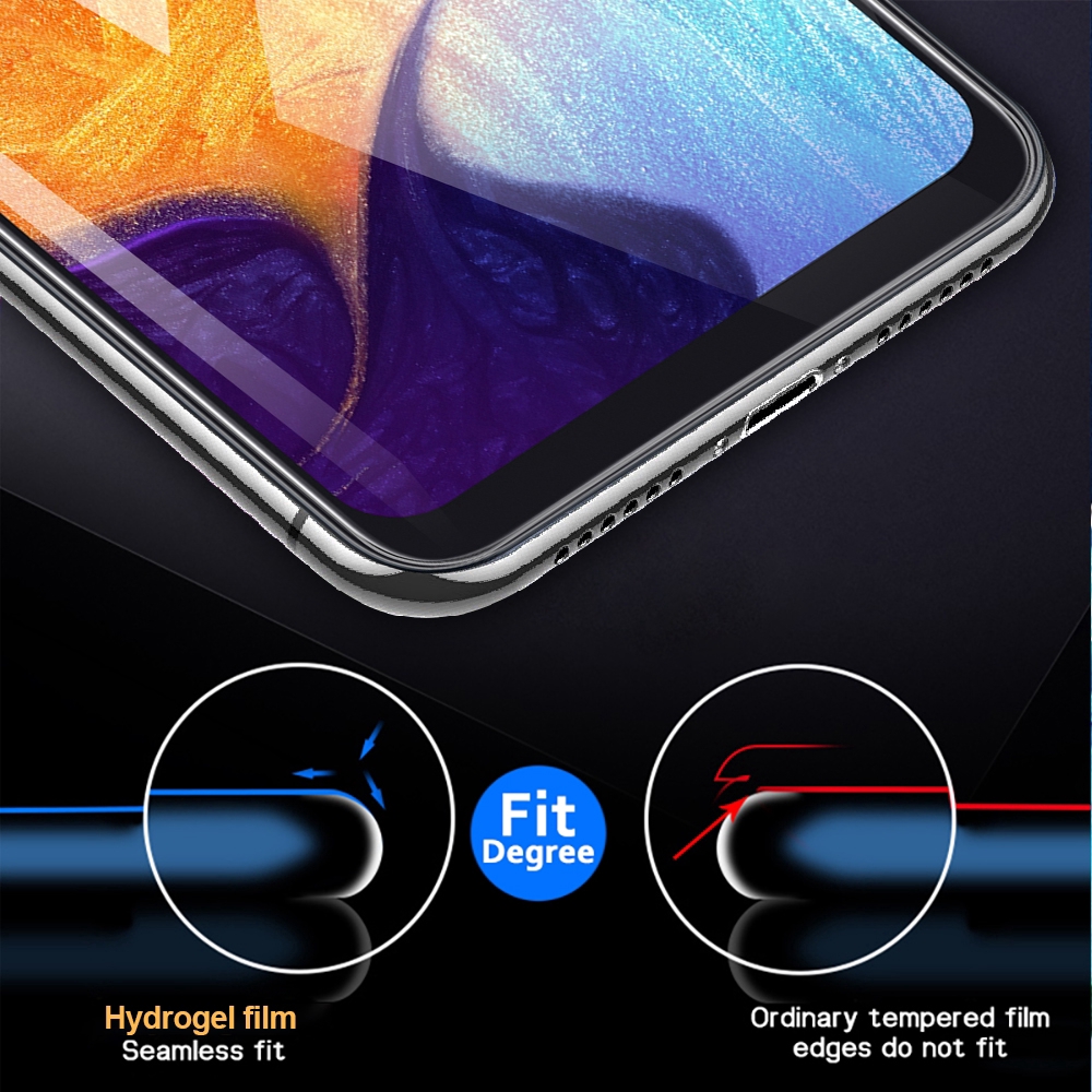 2 in 1 Camera Lens Screen Protector +Hydrogel Film For Samsung Galaxy A51 A71 S20 S10 S9 S8 Plus S10E Note 8 9 A30S A50S