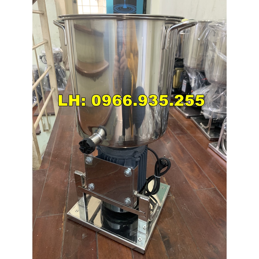 Máy xay rau má, xay dứa, xay thơm loại 3kg mẻ khung inox