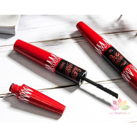 Mascara nối mi 2 đầu Super Model 5X Long Deep Black Warterproof