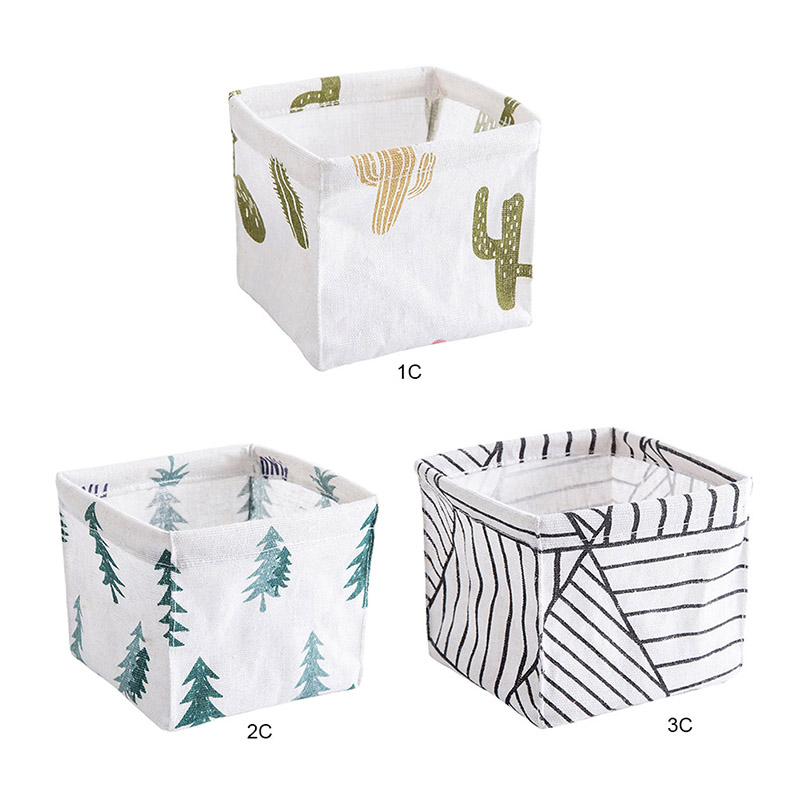 Giỏ Vải Đựng Vật Dụng Tiện Lợi Xinh Xắn