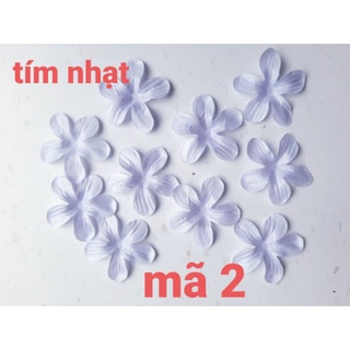 set 10 cánh hoa vải các màu