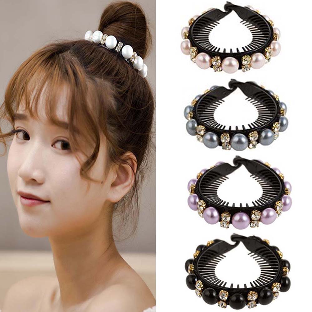 Kẹp Tóc Họa Tiết Hoa Thời Trang Cho Nữ