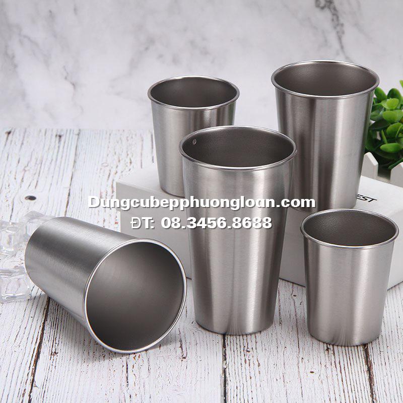 Cốc, ly Inox 1 lớp Hàn Quốc 350ml, 500ml hàng cao cấp