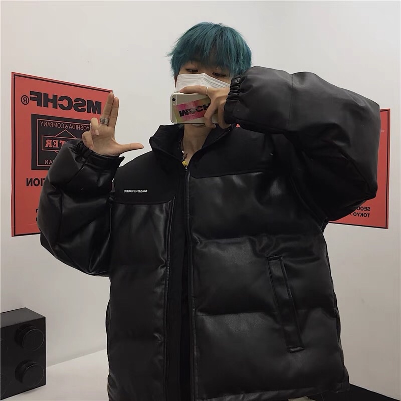 TKLIHN Áo khoác phao ulzzang HOT FASHION 2021 KÈM 2 ẢNH THẬT CUỐI