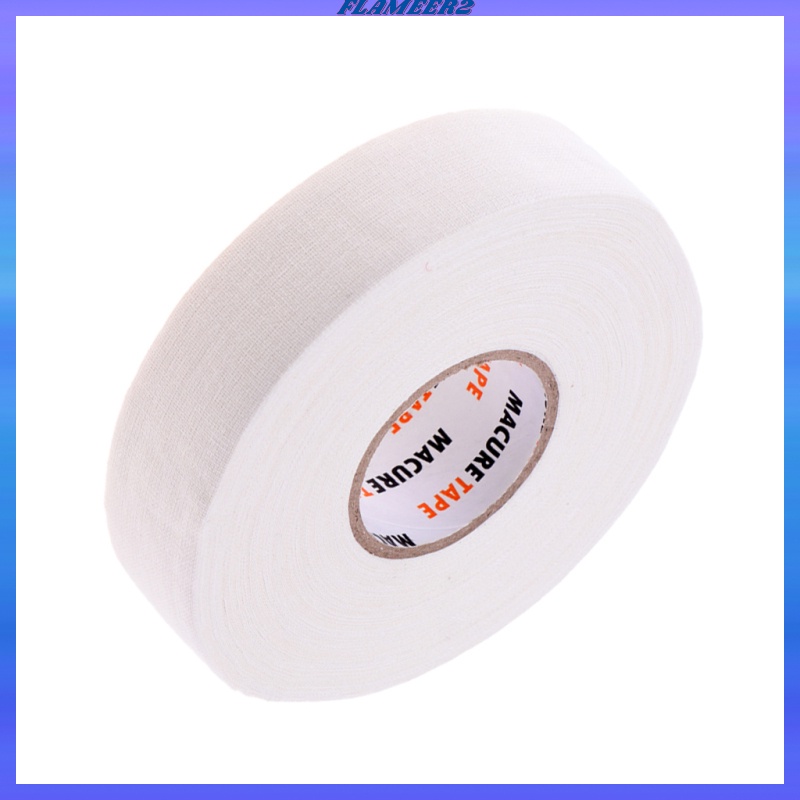 1 Cuộn Băng Dính Hockey Cao Cấp 1 "X 25 yds Chống Thấm Nước Màu Trắng