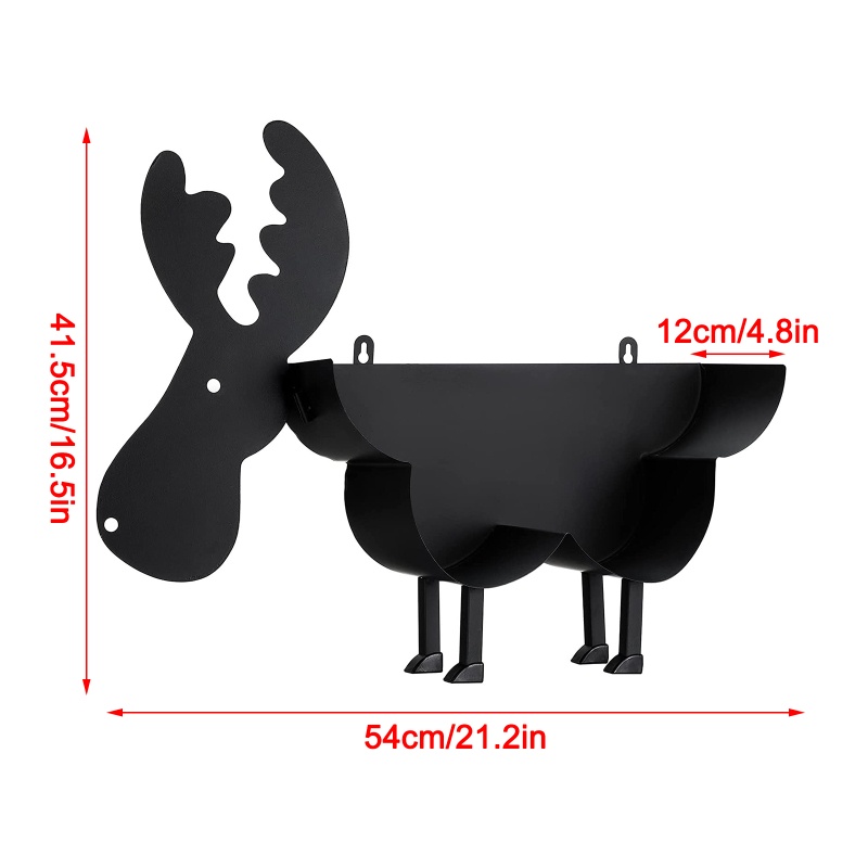 Giá Đỡ Cuộn Giấy Vệ Sinh Hình Chú Hươu Nghệ Thuật Độc Đáo Trang Trí Nhà Cửa