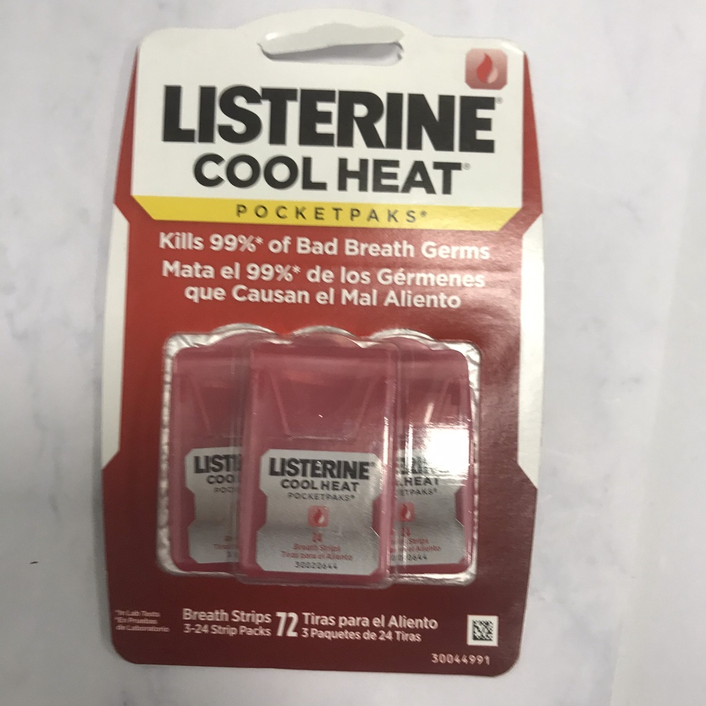 Ngậm Thơm Miệng LISTERINE Freshburst Pocketpaks Breath Strips