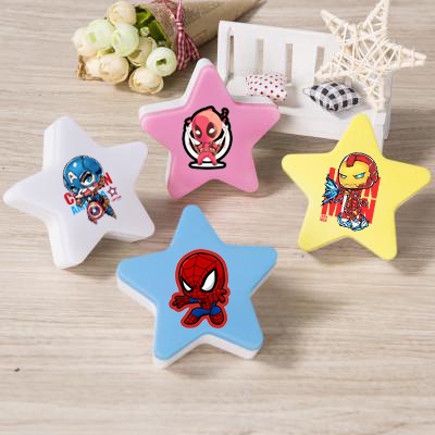Đèn ngủ ngôi sao siêu anh hùng DLSI40 đèn ngủ cảm biến ánh sáng hoạt hình cute dễ thương