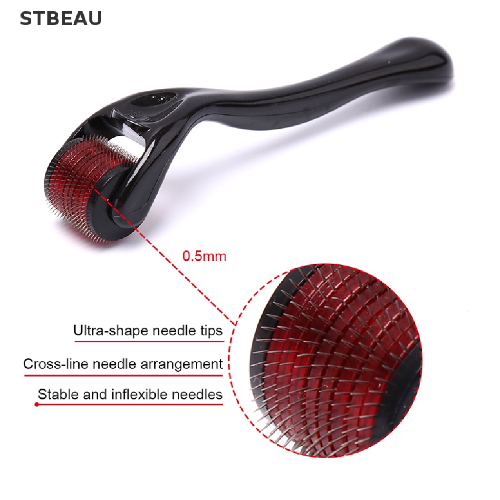 [Hàng mới về] Dụng cụ mát xa lăn kim bằng titan 0.25-2.0mm 540 chăm sóc da Dermaroller MME