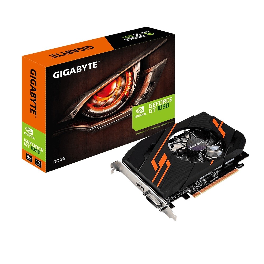 Xác Card màn hình Gigabyte GT 1030 OC 2G (NVIDIA Geforce/ 2Gb/ DDR5/ 64Bit)